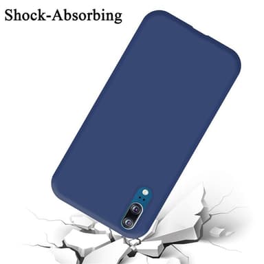 Huawei P20 silikondeksel case (blå)