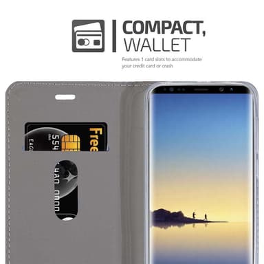 Samsung Galaxy NOTE 9 lommebokdeksel etui (grå)
