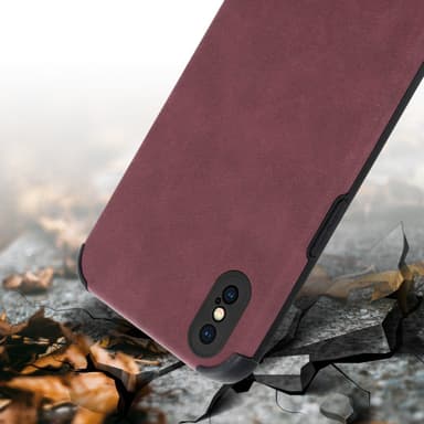 Deksel iPhone X / XS Case Case (lilla)