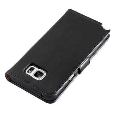 Samsung Galaxy NOTE 5 lommebokdeksel etui (svart)