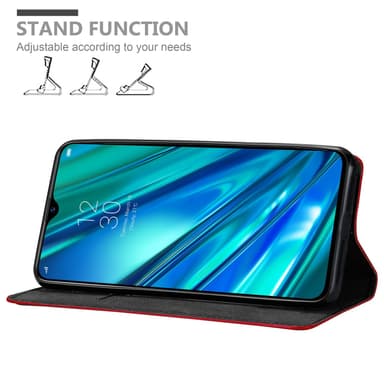 Realme 5 PRO / Realme Q lommebokdeksel case (rød)