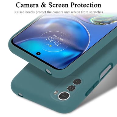 Motorola MOTO E32 4G / E32S silikondeksel case (grønn)