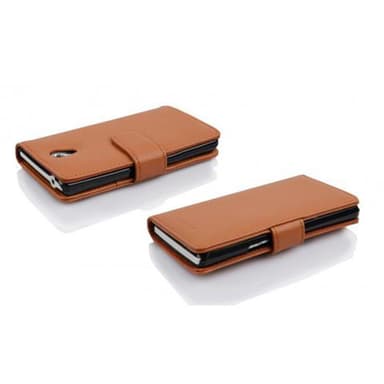 HTC Desire 700 lommebokdeksel etui (brun)