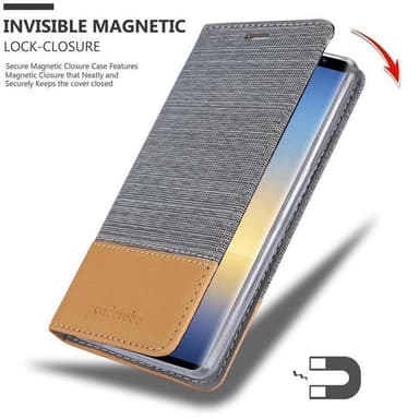 Samsung Galaxy NOTE 9 lommebokdeksel etui (grå)