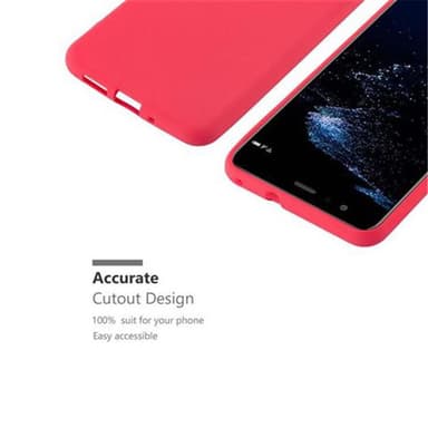 Deksel Huawei P10 LITE case (rød)