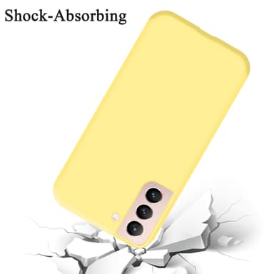Samsung Galaxy S21 5G silikondeksel case (gul)