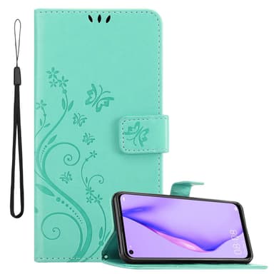 Huawei P40 LITE 5G / NOVA 7 SE lommebokdeksel Blomster