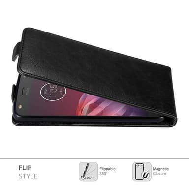 Motorola MOTO Z2 deksel flip cover (svart)