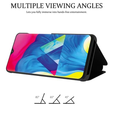 Samsung Galaxy A10 / M10 lommebokdeksel etui (svart)