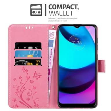 Motorola MOTO E20 / E30 / E40 lommebokdeksel Blomster