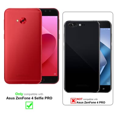 Asus ZenFone 4 Selfie PRO deksel ultra slim (svart)