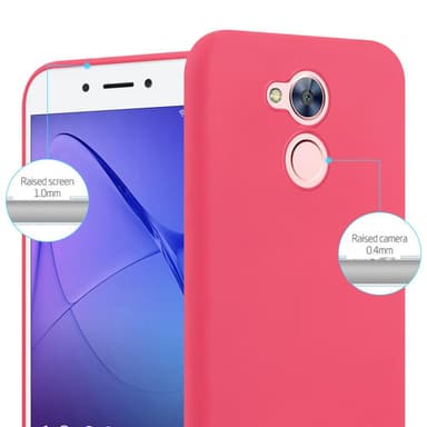 Deksel Honor 6A PRO / 5C PRO Silikon cover (rød)