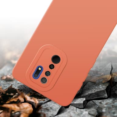 Xiaomi RedMi 9 Deksel case (oransje)