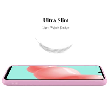 Deksel Samsung Galaxy A41 Silikon cover (rosa)