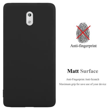 Deksel Nokia 3 2017 Silikon cover (svart)