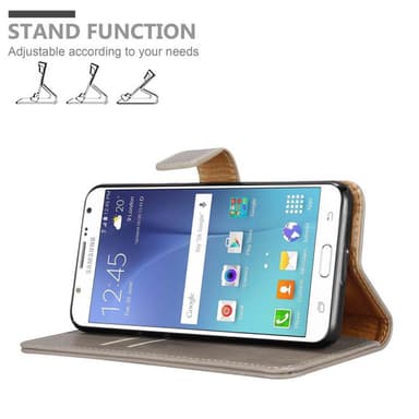 Samsung Galaxy J7 2015 lommebokdeksel etui (brun)