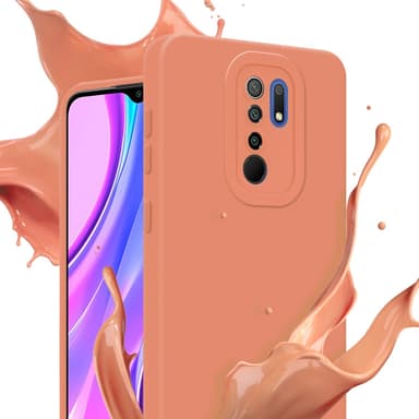 Xiaomi RedMi 9 Deksel case (oransje)