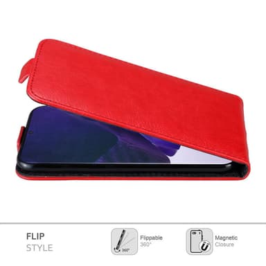 Samsung Galaxy NOTE 20 ULTRA deksel flip cover (rød)