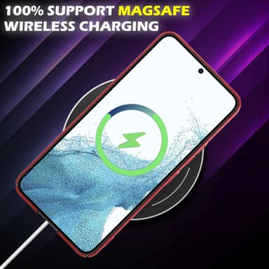 Deksel Samsung Galaxy S22 PLUS Case Cover (rød)
