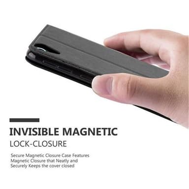 HTC Desire 820 lommebokdeksel case (svart)