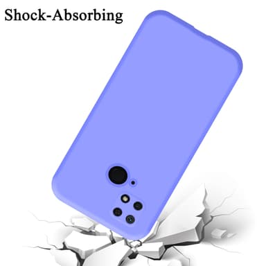 Xiaomi RedMi 10C / POCO C40 silikondeksel case (lilla)
