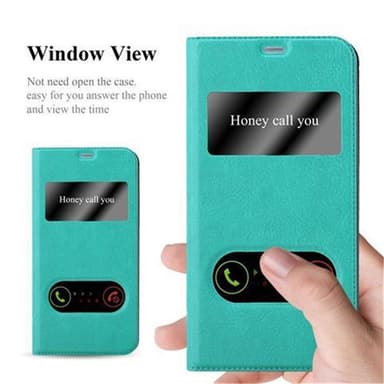 LG G6 lommebokdeksel cover (turkis)