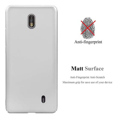 Deksel Nokia 1 2018 Case Cover (sølv)