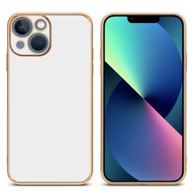 iPhone 13 silikondeksel case (hvit)