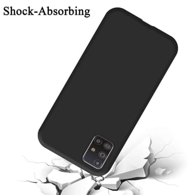 Samsung Galaxy M31s silikondeksel case (Svart)