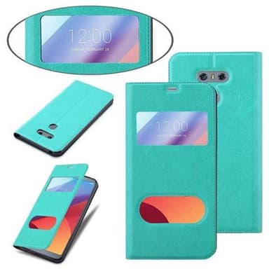 LG G6 lommebokdeksel cover (turkis)