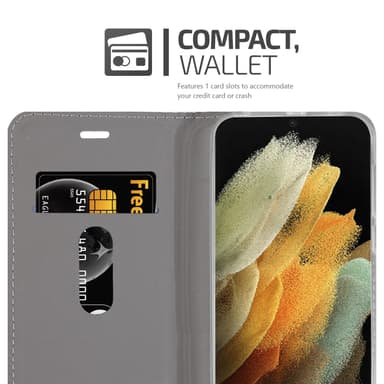 Samsung Galaxy S22 ULTRA lommebokdeksel etui (grå)
