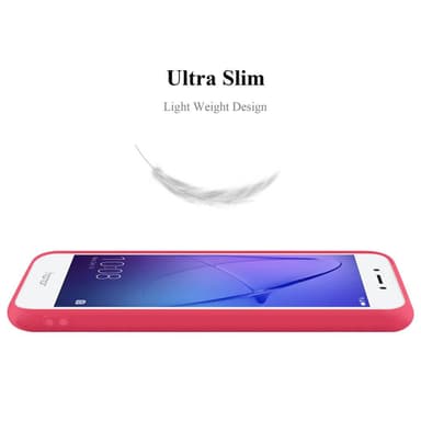 Deksel Honor 6A PRO / 5C PRO Silikon cover (rød)