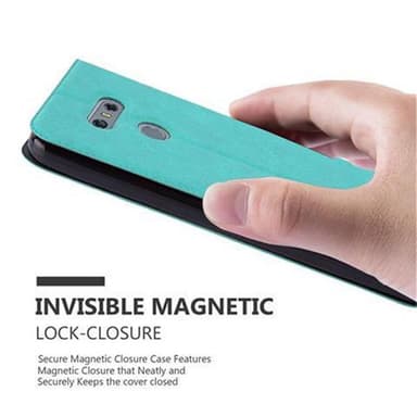 LG G6 lommebokdeksel cover (turkis)
