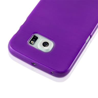 Samsung Galaxy S6 EDGE silikondeksel cover (lilla)