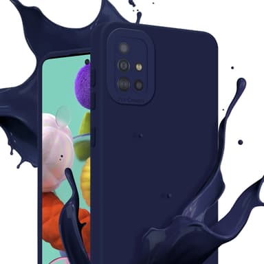 Samsung Galaxy A51 4G / M40s Deksel case (blå)