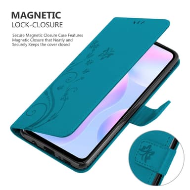 Xiaomi RedMi 9A / RedMi 9AT lommebokdeksel Blomster