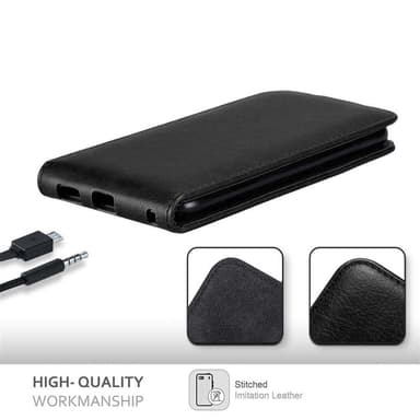 Sony Xperia XA ULTRA deksel flip cover (svart)