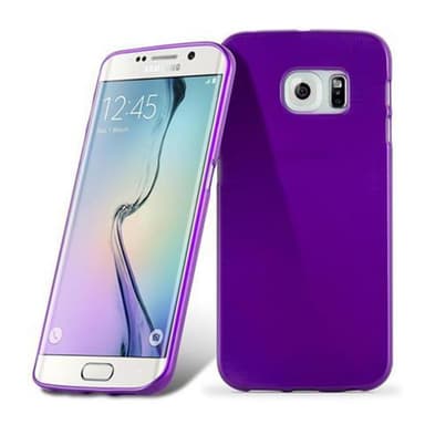 Samsung Galaxy S6 EDGE silikondeksel cover (lilla)