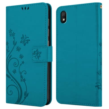 Xiaomi RedMi 9A / RedMi 9AT lommebokdeksel Blomster