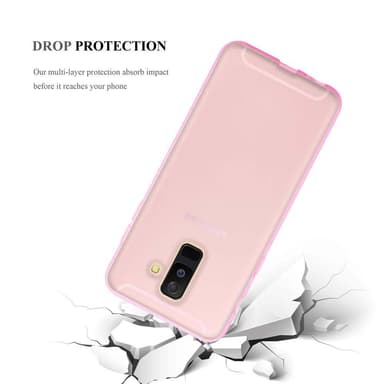 Samsung Galaxy A6 PLUS 2018 deksel ultra slim (rosa)