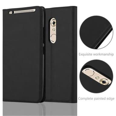 ZTE Axon 7 lommebokdeksel case (svart)