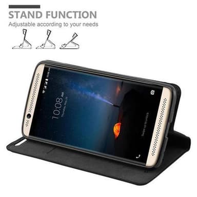 ZTE Axon 7 lommebokdeksel case (svart)