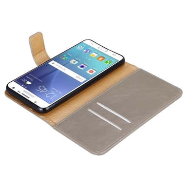 Samsung Galaxy J7 2015 lommebokdeksel etui (brun)