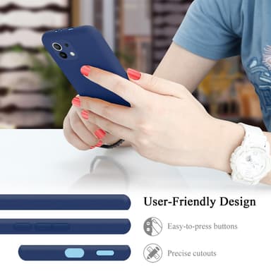 Xiaomi Mi 11 5G silikondeksel case (blå)