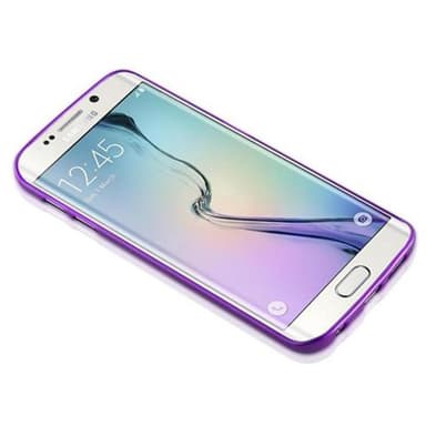 Samsung Galaxy S6 EDGE silikondeksel cover (lilla)