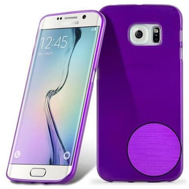 Samsung Galaxy S6 EDGE silikondeksel cover (lilla)