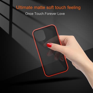 iPhone 12 / 12 PRO Deksel Case Cover (gjennomsiktig)