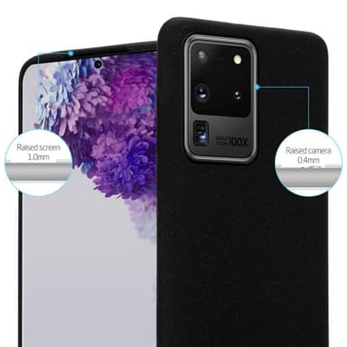 Deksel Samsung Galaxy S20 ULTRA case (svart)