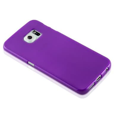 Samsung Galaxy S6 EDGE silikondeksel cover (lilla)