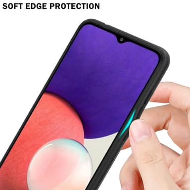 Deksel Samsung Galaxy A22 5G Case Cover (svart)